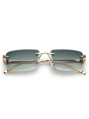 Image of HASHTAG EYEWEAR Men's Stylish Fashion Sunglasses | UV400 Protection | Branded Metal Frame | Trendy Eyewear for Men | Summer, Outdoor, Driving, and Beach Use | Lightweight and Comfortable