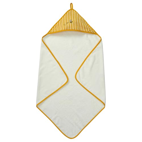 Serviette pour bébé avec capuche jaune 80x80cm ProTuning GRÖNFINK