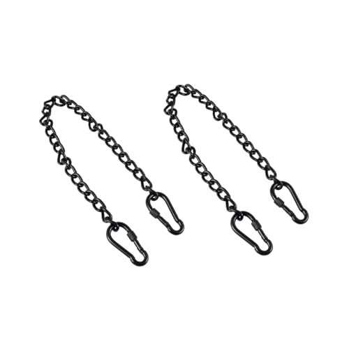Abaodam 2 pièces Chaîne de Suspension Acier Inoxydable Rallonge Robuste pour Hamac Chaise Suspendue et Balancelle Fixation Multifonctionnelle pour Intérieur et Extérieur