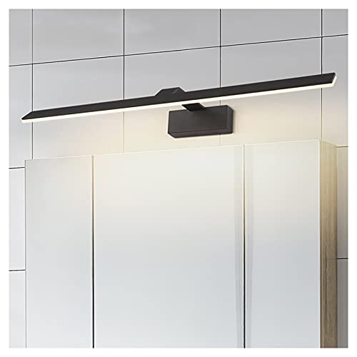 Miroir lumières avant étanche, longue bande murale en aluminium pour salle de bain