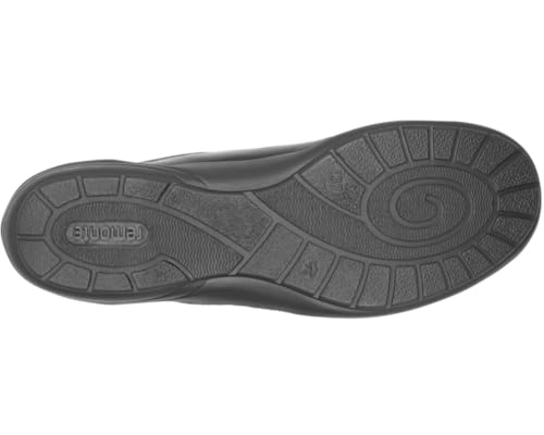 Remonte R7600 H Extra Width : Chaussures Scratch Femme Noir Lisse