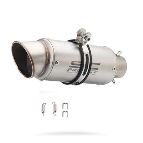 HOHOEMU �o�C�N�r�C�p�C�v �G�L�]�[�X�g�p�C�v �r�C�� �X���b�v�I���}�t���[ �ėp �o�C�N�T�C�����T�[ 60.5MM �X�e�����X�� �I�[�g�o�C�r�C�p�C�v �o���h�t�� (H, 60.5MM) [���s�A���i]