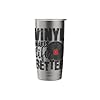 Vinyl Makes Life Better Vinyl Record Stainless Steel Insulated Tumbler #2