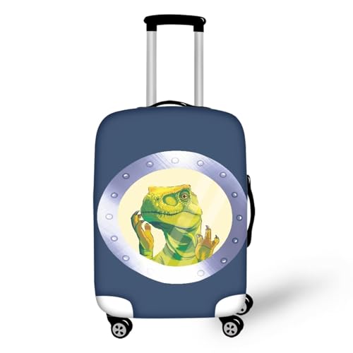 Dinosaur Travel Luggage Cover Suitcase Protector Luggage Cover Protector 32 Inch Washable Luggage Protector Suitcase Cover