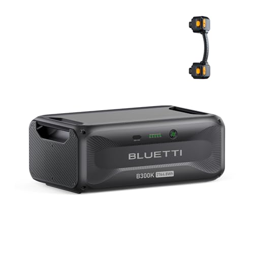 BLUETTI B300K Batterie d'Extension, 2764,8Wh Batterie LiFePO4 pour...