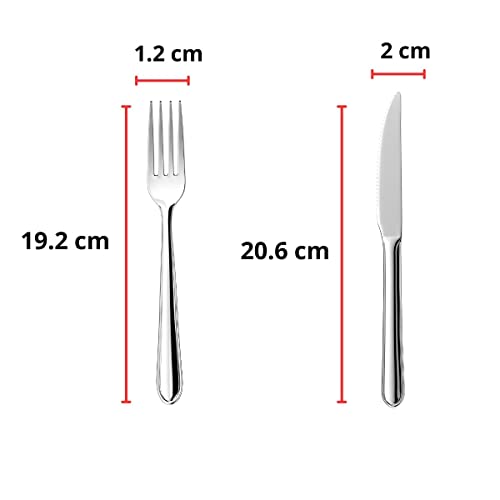 Faqueiro Turim 24 Pcs Compacto Brinox Aço Inox