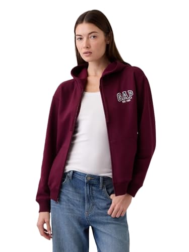 Image of GAP Women's Est. 1969 Hooded Logo Full Zip