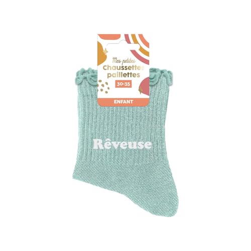STC Chaussettes paillettes enfant reveuse 6-10ans fille