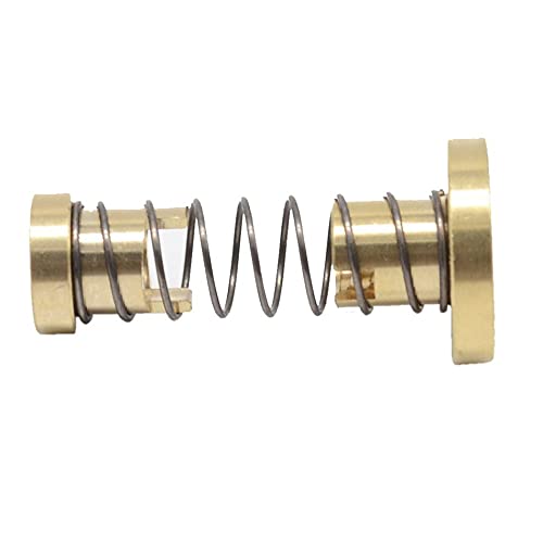 Lysee 3D Printer Parts & Accessories - Elimination Gap Thrseaded Rod Lead Screw Spring Loaded 3D Printer Parts DIY Motor T8 Anti Backlash Brass Nut - (Color: Lead 8mm)