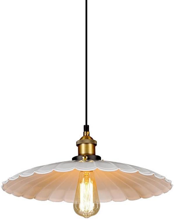 Luminaire pour salle manger suspension fer vintage blanc plafonnier