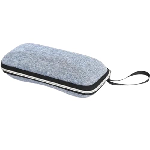 Zipper Eyewear Protective case - Spectacles,Sunglasses cover - Goggles box for men and women. (BLACK)-image-36