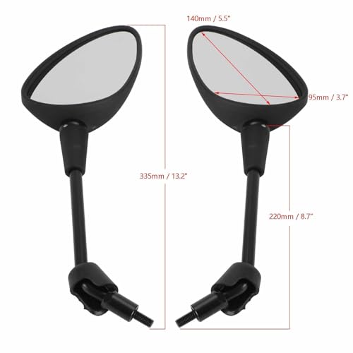 Espejo retrovisor para Vespa Sprint 50 ideal para rutas urbanas y trayectos diarios 2