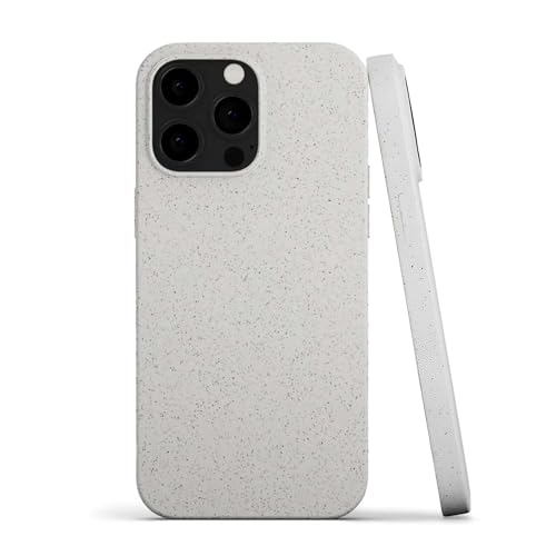 RadEnergy EMF Protection and Anti Radiation Liquid Silicone Shungite Case for iPhones, 5G Shield Reduction, Lightweight Protective Back Cover (Beige, 14 Pro)