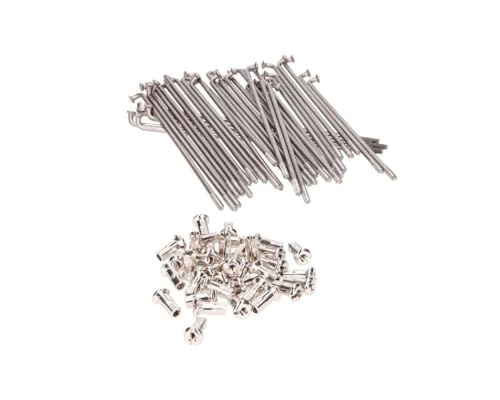2EXTREME Speichen Satz Edelstahl 143,5mm mit M3,5 Nippel 16 Zoll kompatibel für Simson S 51 E 50 2T AC 82-88