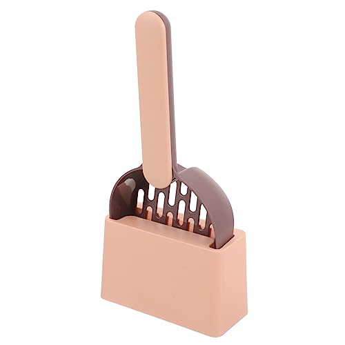 Garneck 1 Set Cat Litter Scoop Suit Scooper Pet Portable Shovel - Self Sifting Litter Scoop Handheld Cats Extendable Cat Litter Scoop Cat Litter Cleaner Metal Cat Litter Scoop Plastic