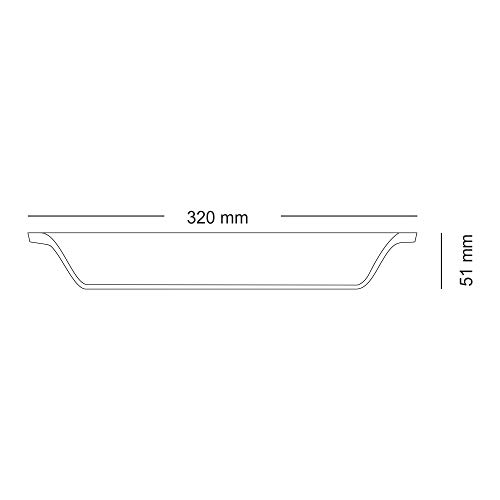 Image of Borosil Rectangular Glass Baking Dish, 1.5 L, Microwave Safe & Oven Safe