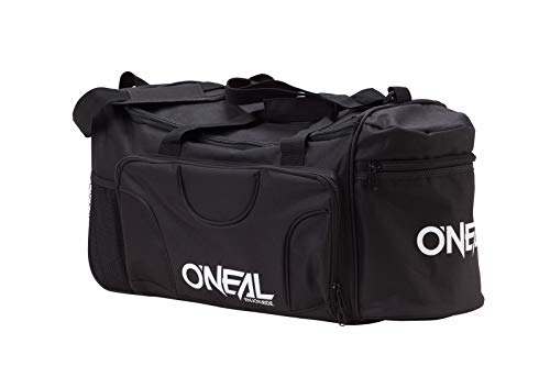 O’NEAL | Accessories | Motocross Enduro Motorrad | Langlebiges 600D Polyester, gepolsterter Schultergurt, Hochbelastbare Reißverschlüsse TX 2000 Gear Bag | Schwarz | Größe 56 x 23 x 28 cm