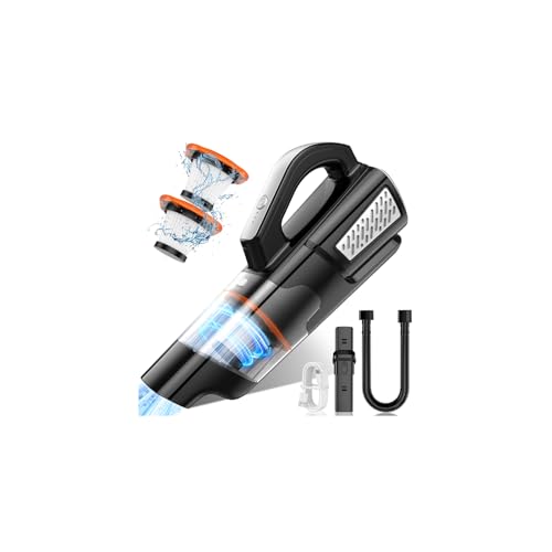 Lista de Aspiradora de Mano Koblenz más recomendados. 49 Stqusti Aspiradora de Mano Inalambrica, Potente Succión de 16000PA, Aspiradora de Mano Recargable con Múltiples Accesorios Y 2 Filtros HEPA Lavables, Aspiradora para Auto, Hogar,...