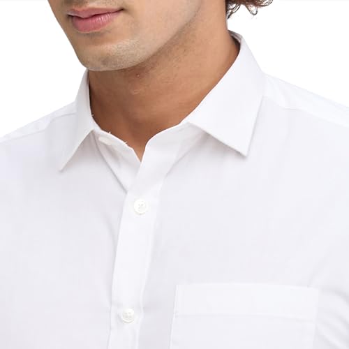 Image of Park Avenue Men's Plain Regular fit Formal Shirt