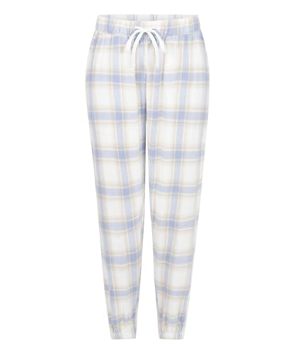 Hunkemöller Pyjamahose aus Flanell - Zen Blue - M