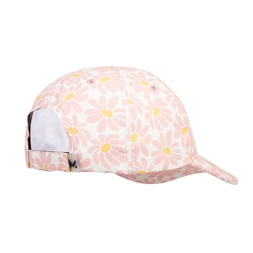 Image of MISSION Cooling UPF Performance Hat - Unisex One Size Cap for Workouts, Golf & Running - Sweat & Water Activated Technology (Drive me Daisy Coral Cloud)
