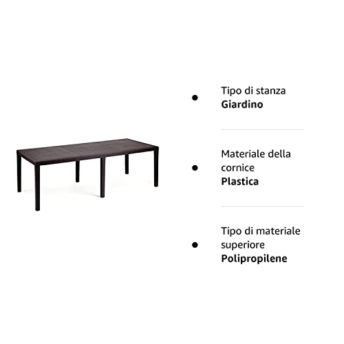 Dmora - Tavolo da esterno Roma, Tavolo