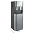 Bottom Loading Water Dispenser with Heating & Cooling - 110V Instant Hot/Cold Water for 3 or 5 Gallon Bottles, Energy-Efficient, Child Safety Lock & Anti-Scalding Design Stainless in Gold/Gray. (Gray)