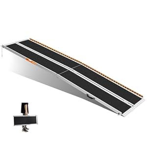 Gardhom Rollstuhlrampe Klappbar 305cm