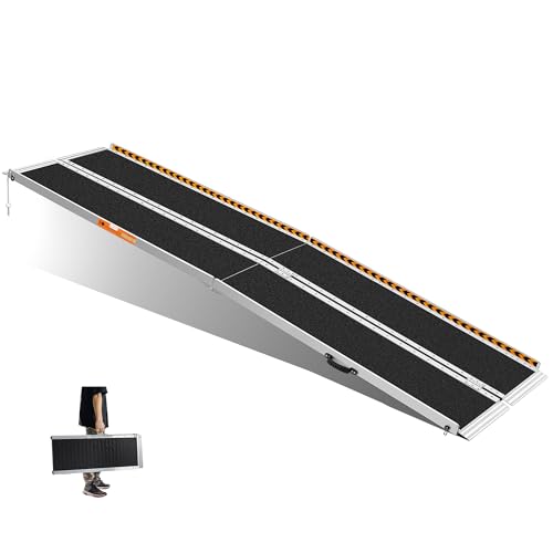 Gardhom Rollstuhlrampe Klappbar 305cm