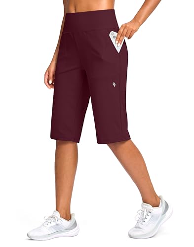 Image of SANTINY 14 inch /12 inch Long Shorts for Women