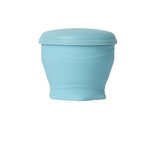 zhuzhiloono Silicone Collapsible TravelCup - Silicone Folding Camping Cup with Lids -Collapsible Water Cup- Foldable Drinking Cup - for Travel, Camping, Hiking,Outdoor Sports,[6.1oz]