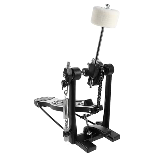 Pedal único de bombo para batería accesorio de reemplazo miniatura 1