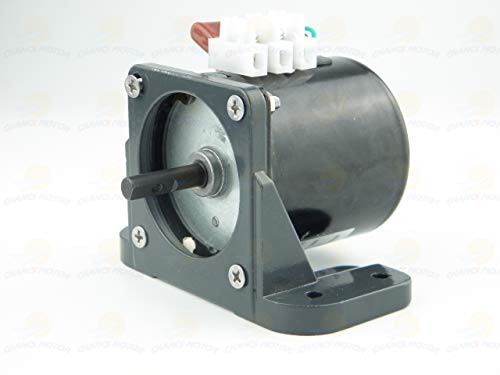 CHANCS Elektromotor-Grill mit hohem Drehmoment 68KTYZ 220V 5RPM CW/CCW Drehmoment 70Kgf.cm Konsolenhalterung Feste Basis Schalterstecker-Verlängerung