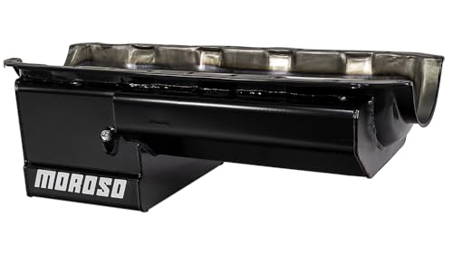 Image of Moroso 21049 Steel Wet Sump Oil Pan for Chevy Big-Block Engines