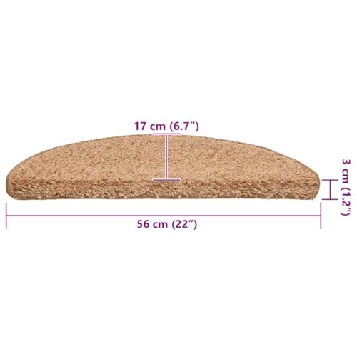 Alfombrillas para escalones interiores de 56x17x3 cm que protegen el hogar con mascotas 8