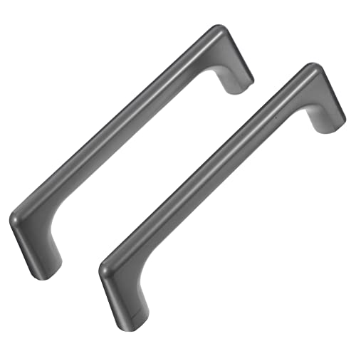 DOITOOL 2 Piezas Manija De La Puerta Del Gabinete Perillas De La Cómoda Herrajes Negros Para Gabinetes Manijas De Las Puertas Tiradores De Hardware Del Gabinete Tiradores De La Cómoda