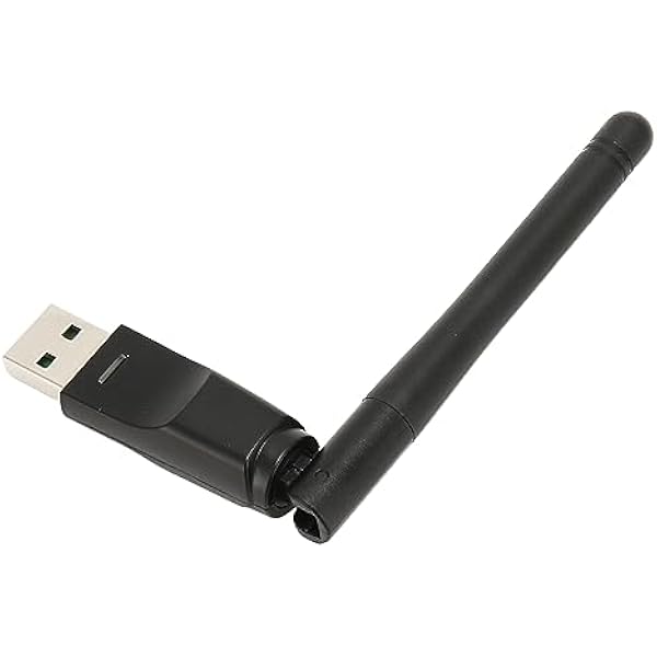 MT7601 Adapter USB WiFi Antena USB WiFi, Technologia Bezprzewodowa 150Mbps 802.11b/g/n Bezprzewodowa Karta Sieciowa ze zintegrowaną anteną do Laptopa Stacjonarnego z Systemem