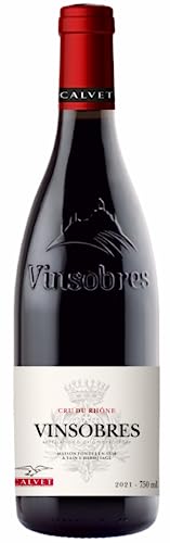 Calvet - Vinsobres AOP, Vino Rosso, Cru du Rhône, Francia (1 x 0,75L)