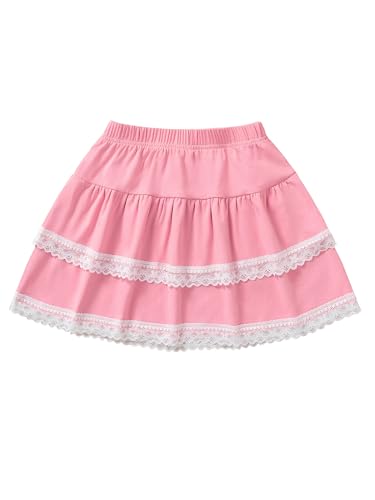 Image of Girls Pleated Skirts Cute Summer Graphic Casual Mini Tennis Skirts