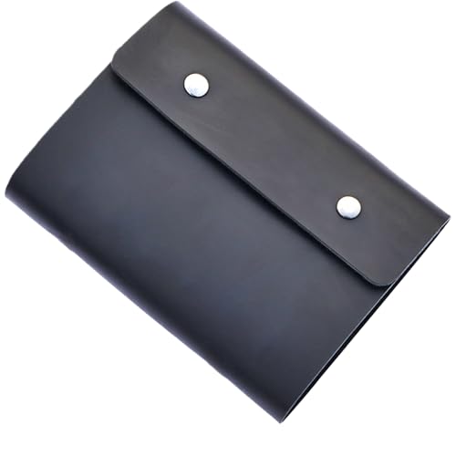 Journaux d'écriture en lin compact A7 carnet portable à pages épaisses lisses pour notes