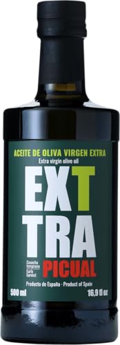 Exttra Original - Aceite De Oliva Virgen Extra Cosecha Temprana Variedad Picual - Botella Cristal 500 Ml