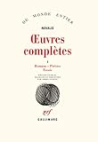  Œuvres complètes (Tome 1)