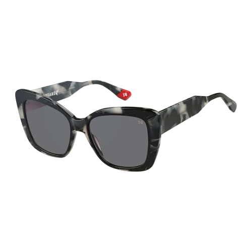 BOTANIQ Butterfly okulary octanowe w kolorze czarnym dla kobiet, opcjonalnie z ostrością widzenia (model BIS-7077-104)