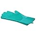 QOOEEDDS 1 paire de gants de vaisselle avec épurateur bols à vaisselle nettoyage des aliments ménage résistant à la chaleur gants de gommage outils cuisine voiture, Vert