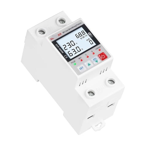 Compteur d'énergie SVP688 63A interrupteur avec protection tension