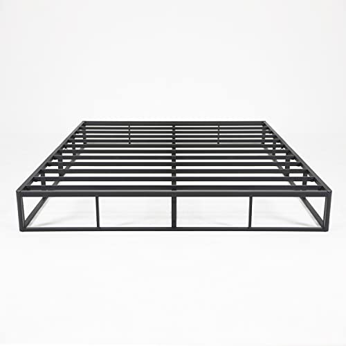 Novilla Twin Box Spring, 4-Inch Metal Box Spring Supports For All Types Of Mattress/Extra-Strong Support & Non-Slip, No Noise, Easy Assembly #TOP7