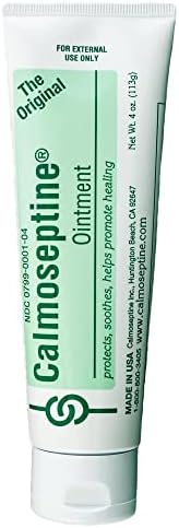 Calmoseptine Moisture Barrier Skin Ointment - 4 oz, Pack of 2