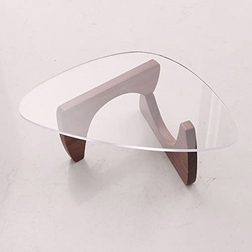 Luottus ミニチュア 1/6 ミニ リビングテーブル 三角 リビング 取り外し可能 客間 部屋 インテリア モデル アクセサリー 小物 雑貨 DIY手作り おもちゃ ドール ドールハウス 撮影用 装飾用 かわいい ブラックウォールナット