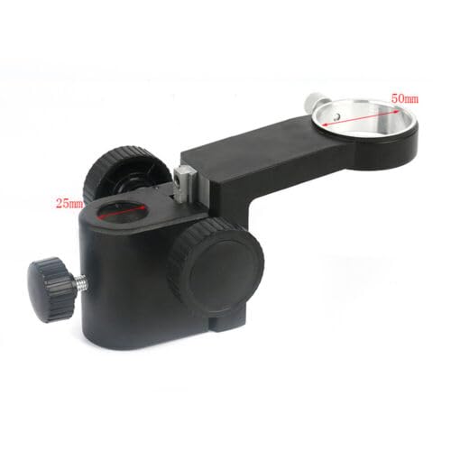 Soporte para Microscopio Digital, Trípode de Elevación Universal Ajustable, Herramienta de Microscopio Resistente, Base de Aleación de Aluminio con Rotación