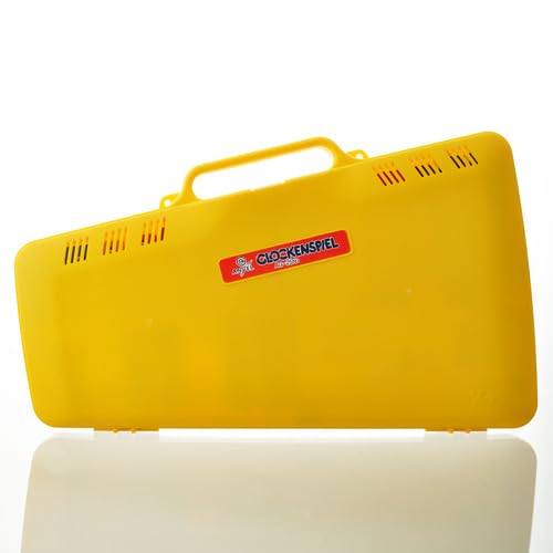 Metallofono Cromatico, 25 Note da SOL2 A SOL3 (G2-G3) mit Tipp in Kunststoff e 2 Battenti. Farbleiste mit Adesivi per Note.